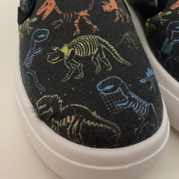 Dinosaur Fossil Slip-On Sneakers - Picture 3 of 14